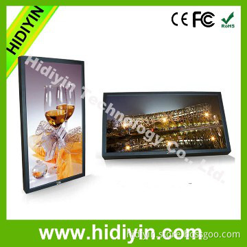 android network lcd monitor usb video player for advertising